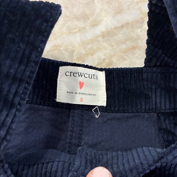 Crewcuts Navy Blue Corduroy Girls Jumper - Picture 2 of 3